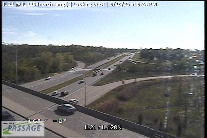 Traffic Cam IL 21 at IL 120 (north ramp)