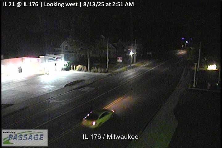 Traffic Cam IL 21 at IL 176 - W