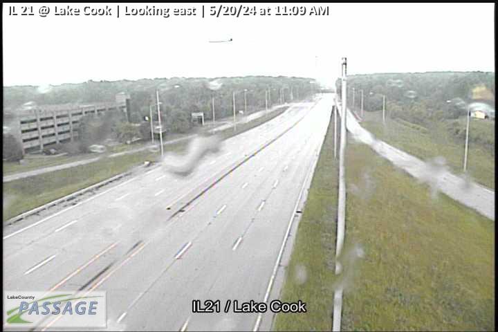 Traffic Cam IL 21 at Lake Cook