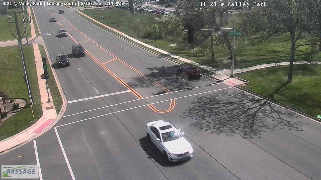 Traffic Cam IL 21 at Valley Park