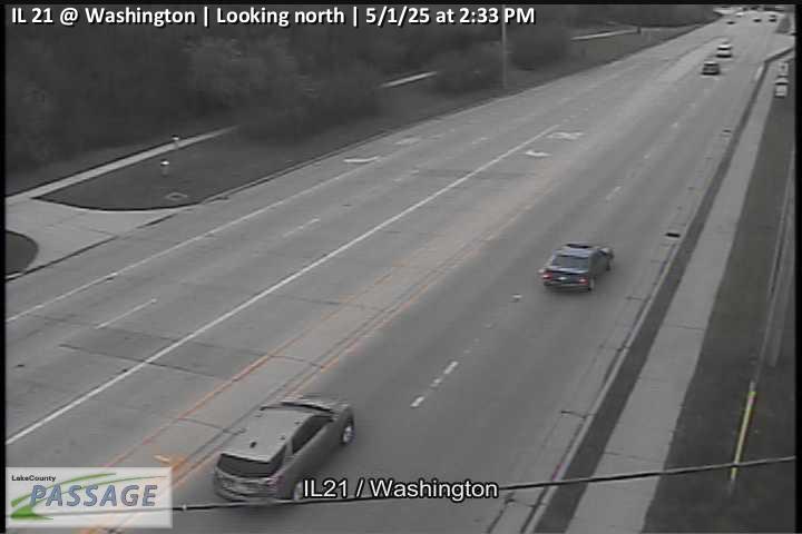 Traffic Cam IL 21 at Washington