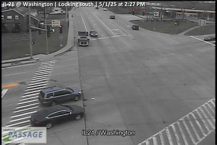 Traffic Cam IL 21 at Washington - S