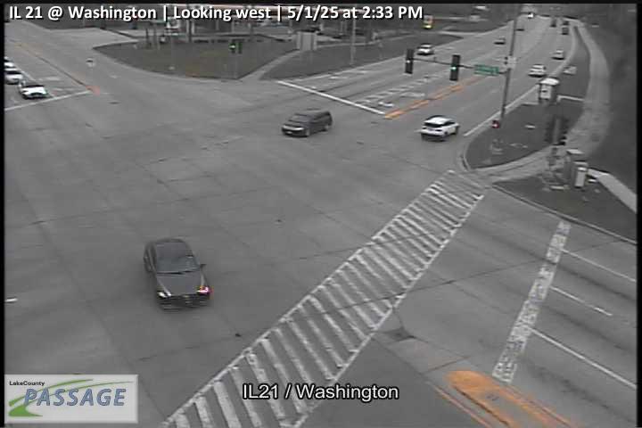 Traffic Cam IL 21 at Washington