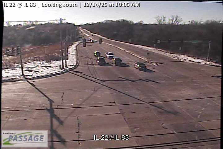 Traffic Cam IL 22 at IL 83