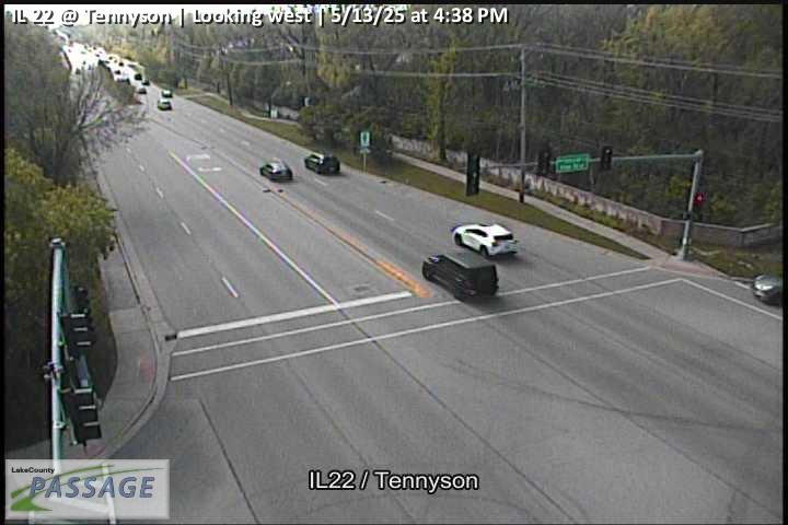 Traffic Cam IL 22 at Tennyson