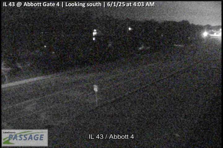 Traffic Cam IL 43 at Abbott Gate 4