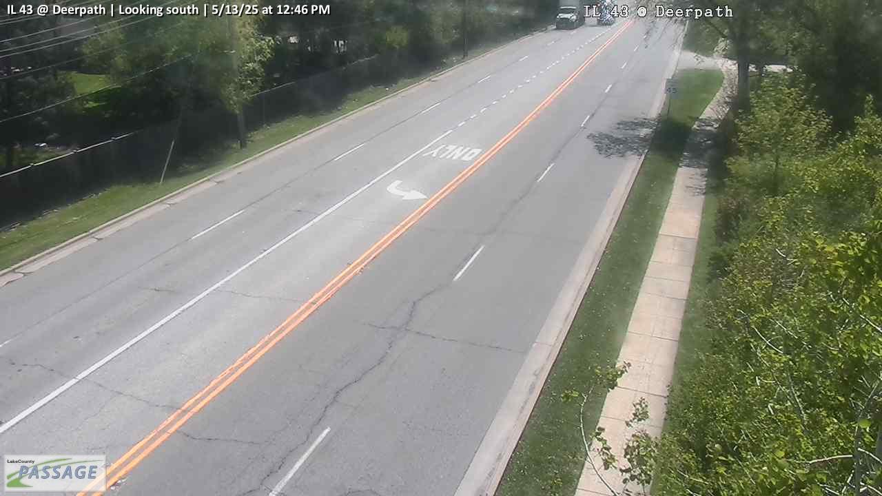 Traffic Cam IL 43 at Deerpath