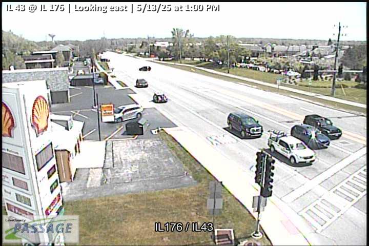 Traffic Cam IL 43 at IL 176