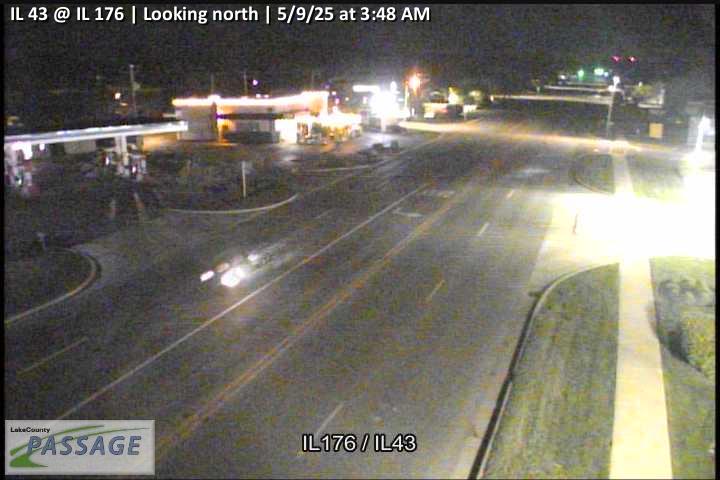 Traffic Cam IL 43 at IL 176 - N