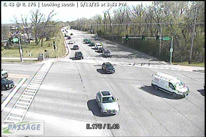 Traffic Cam IL 43 at IL 176