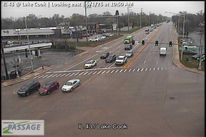 Traffic Cam IL 43 at Lake Cook