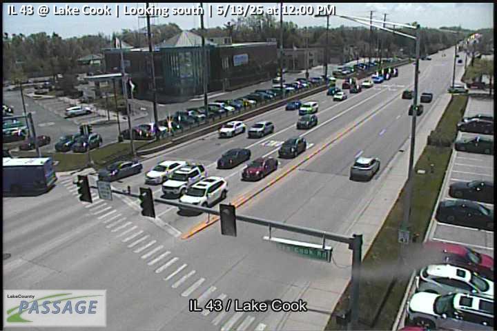 Traffic Cam IL 43 at Lake Cook