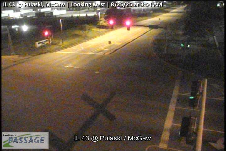 Traffic Cam IL 43 at Pulaski, McGaw - W