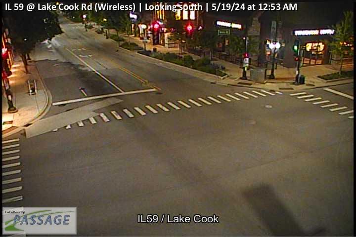 Traffic Cam IL 59 at Lake Cook Rd (Wireless)