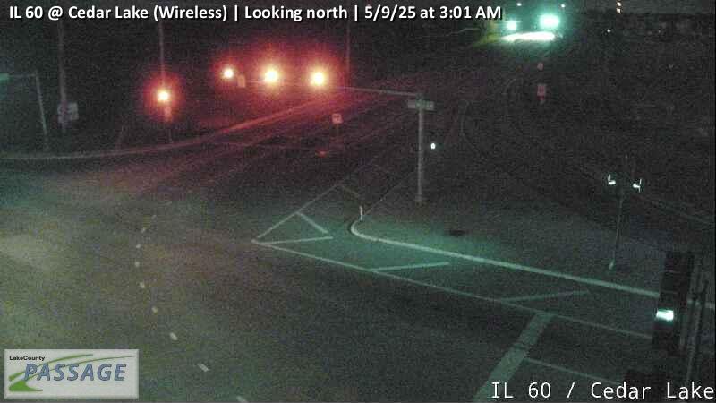 camera snapshot for IL 60 at Cedar Lake (Wireless)