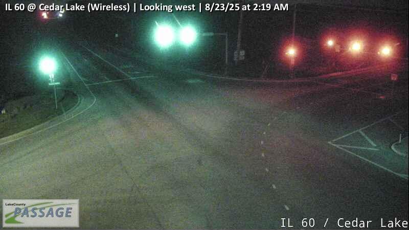 Traffic Cam IL 60 at Cedar Lake (Wireless) - W