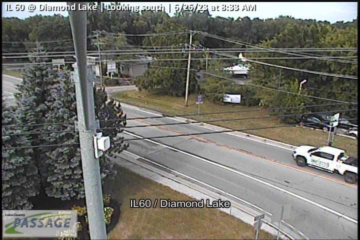 Traffic Cam IL 60 at Diamond Lake