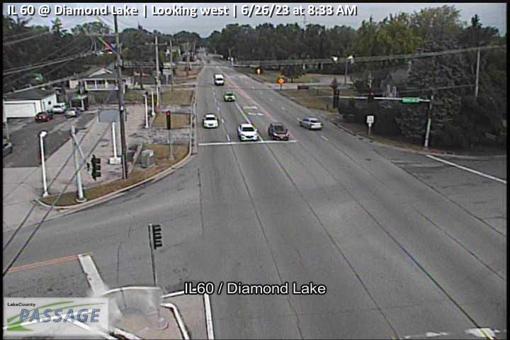 Traffic Cam IL 60 at Diamond Lake