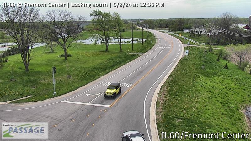 camera snapshot for IL 60 at Fremont Center
