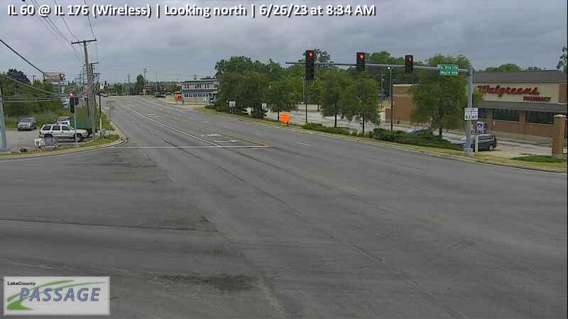 camera snapshot for IL 60 at IL 176 (Wireless)