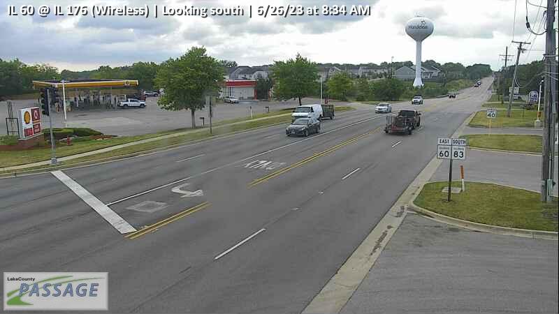 Traffic Cam IL 60 at IL 176 (Wireless)