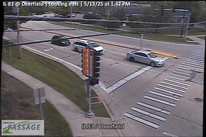 Traffic Cam IL 83 at Deerfield