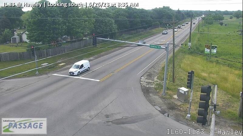 Traffic Cam IL 83 at Hawley