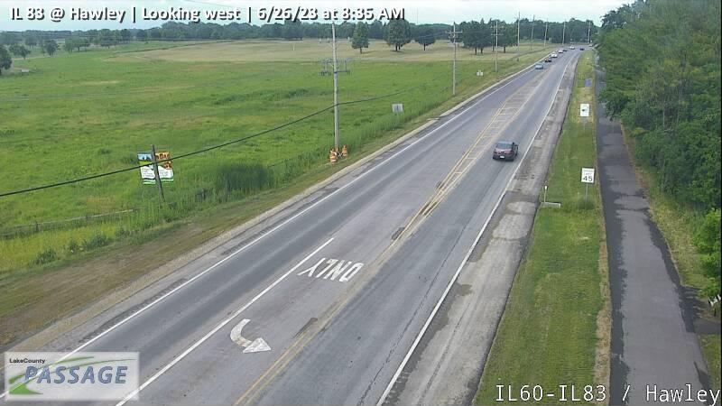 Traffic Cam IL 83 at Hawley