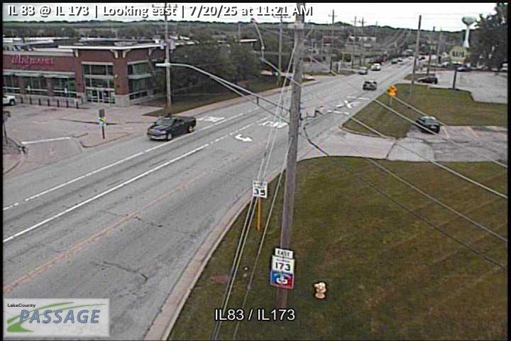 Traffic Cam IL 83 at IL 173