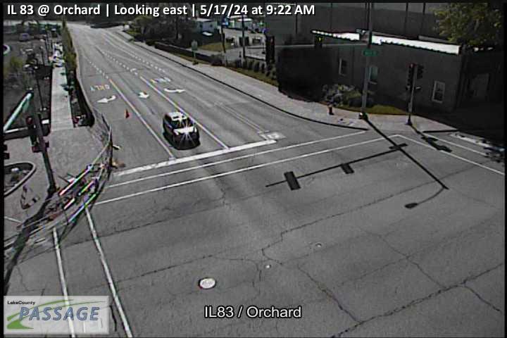 Traffic Cam IL 83 at Orchard