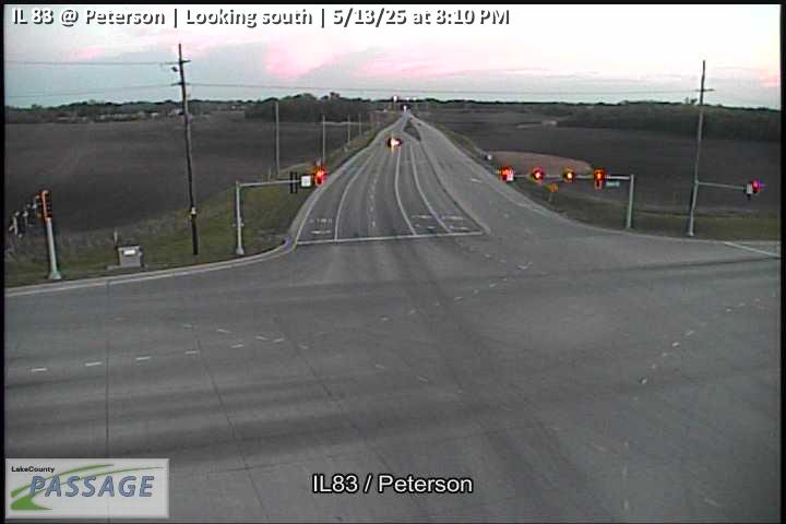 Traffic Cam IL 83 at Peterson