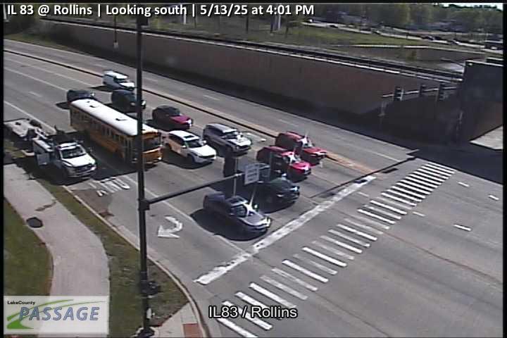 Traffic Cam IL 83 at Rollins