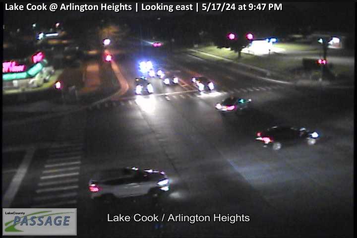 Traffic Cam Lake Cook at Arlington Heights