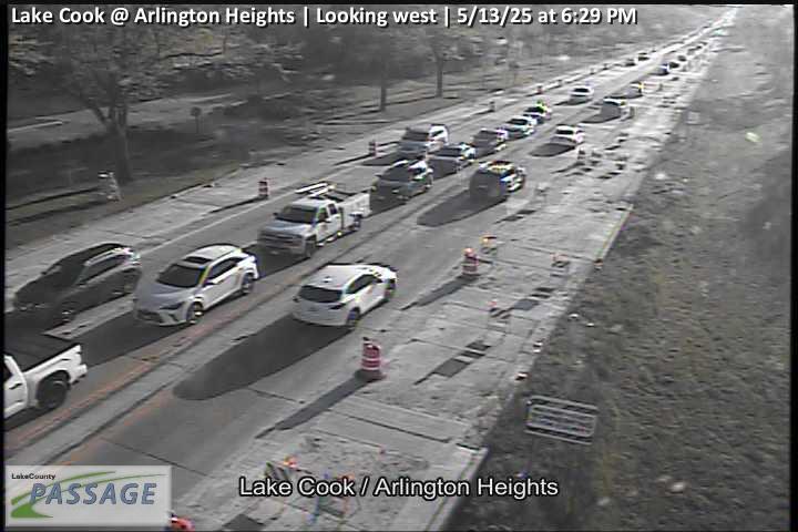 Traffic Cam Lake Cook at Arlington Heights