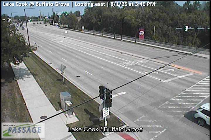 Traffic Cam Lake Cook at Buffalo Grove