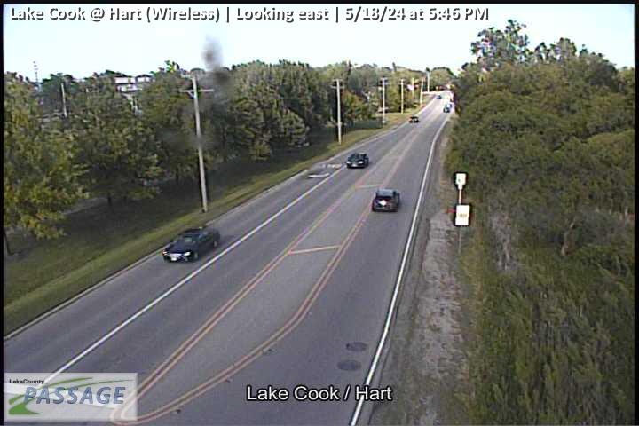 Traffic Cam Lake Cook at Hart (Wireless)