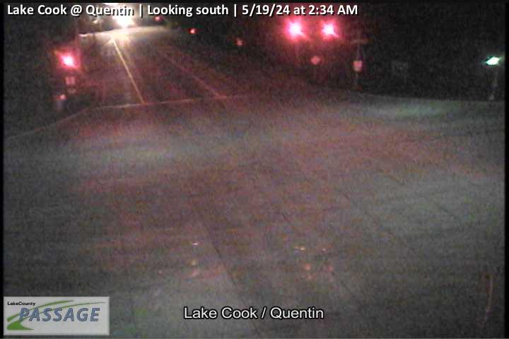 Traffic Cam Lake Cook at Quentin