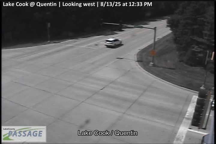 Traffic Cam Lake Cook at Quentin - W