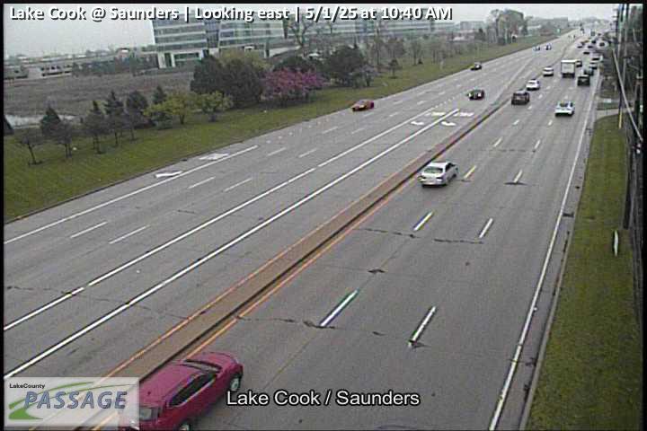 Traffic Cam Lake Cook at Saunders