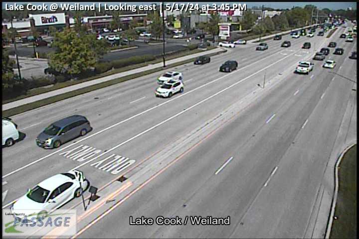 Traffic Cam Lake Cook at Weiland