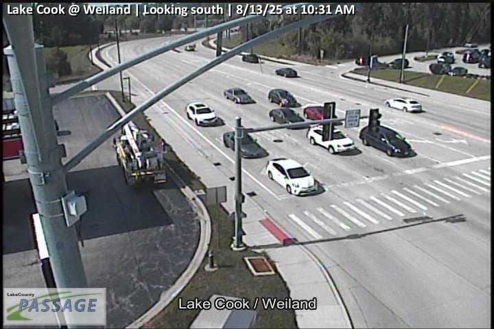 Traffic Cam Lake Cook at Weiland - S