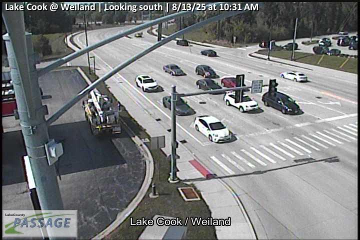 Traffic Cam Lake Cook at Weiland