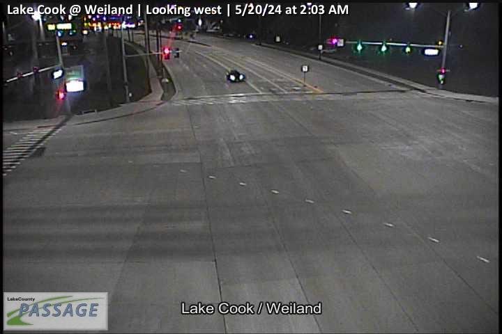 Traffic Cam Lake Cook at Weiland