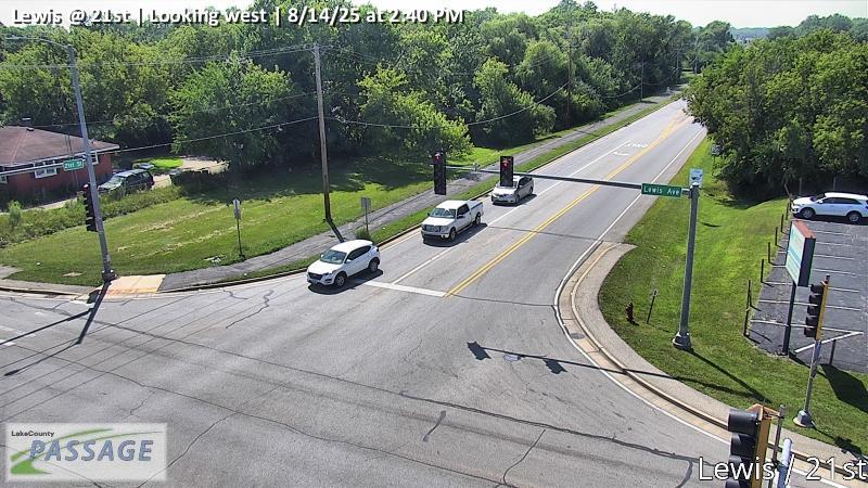 Traffic Cam Lewis at 21st - W