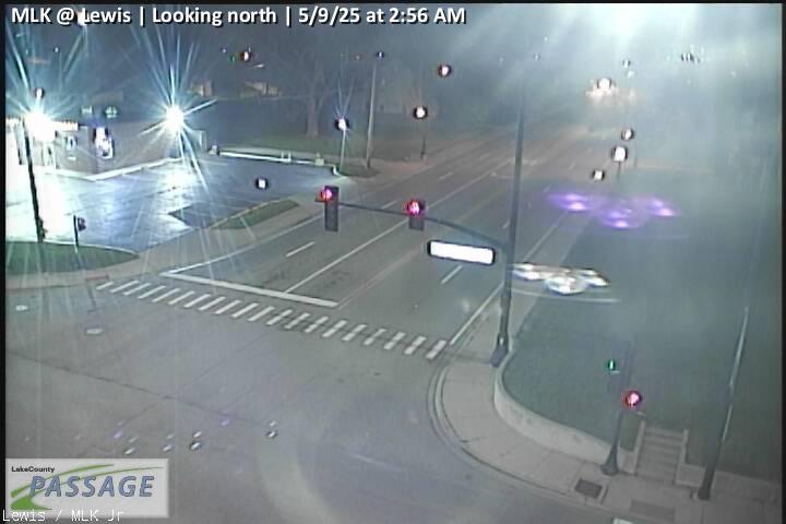 Traffic Cam MLK at Lewis - N