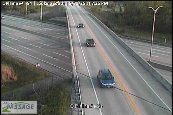 Traffic Cam OPlaine at I-94 - S