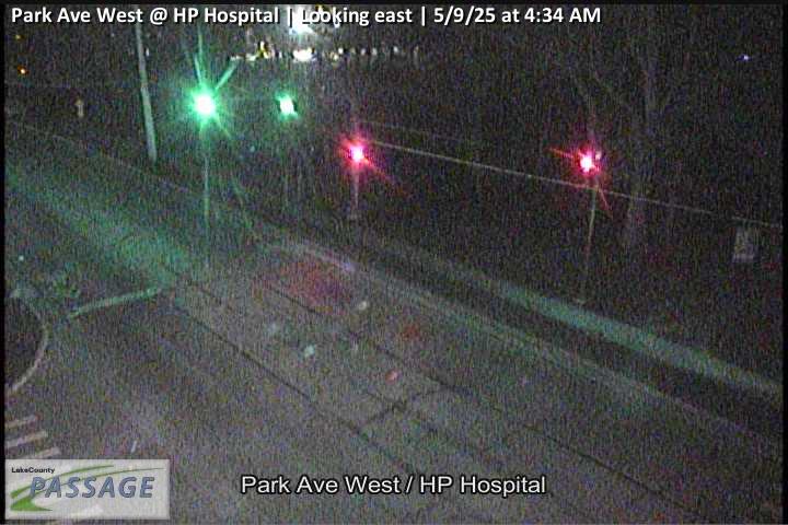 Traffic Cam Park Ave West at HP Hospital