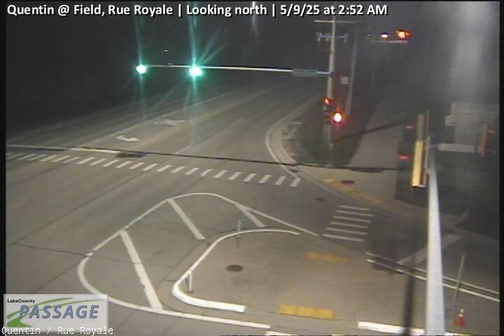 Traffic Cam Quentin at Field, Rue Royale - N