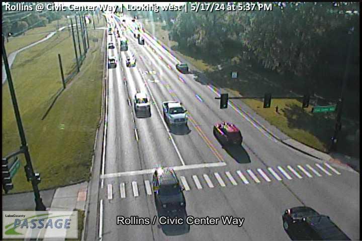 Traffic Cam Rollins at Civic Center Way