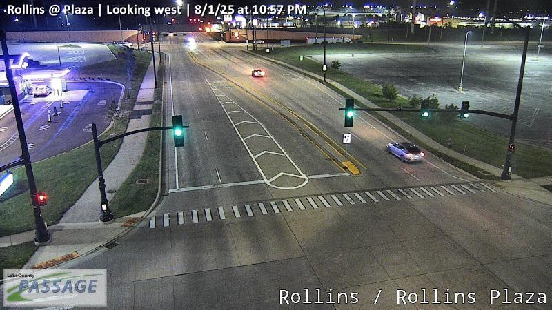 Traffic Cam Rollins at Plaza - W